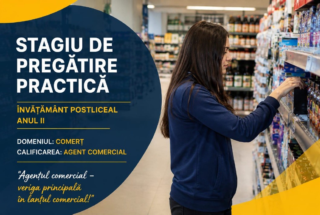 Stagiul de pregătire practică, clasa PL IIC, învățământ postliceal